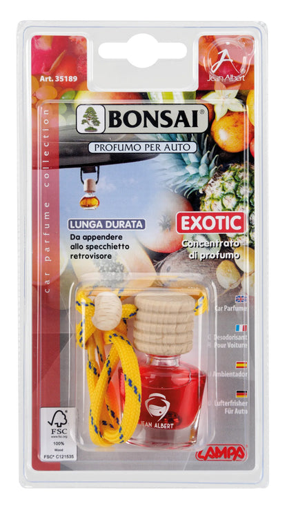 La confezione di Bonsai, deodorante