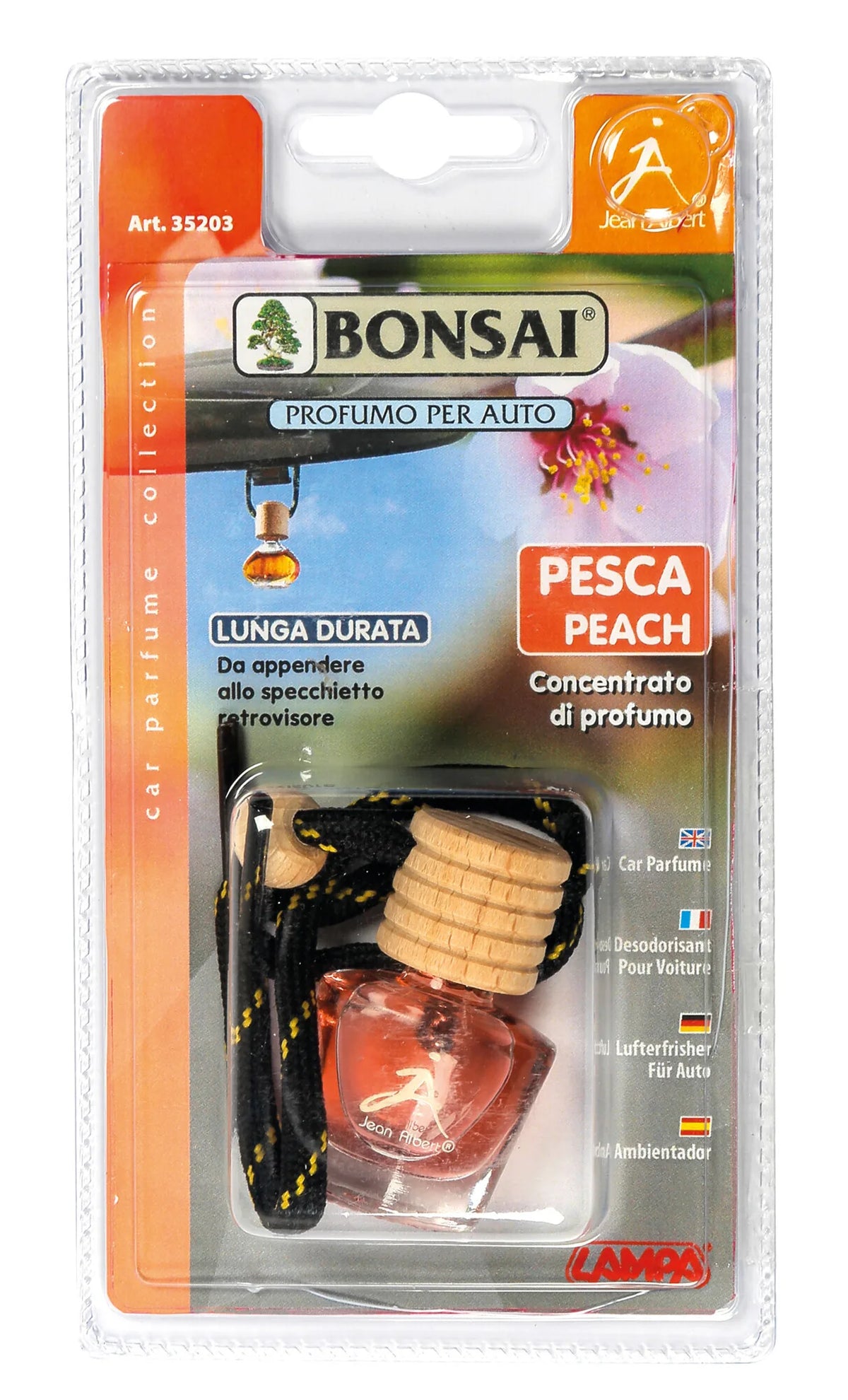 La confezione di Bonsai, deodorante
