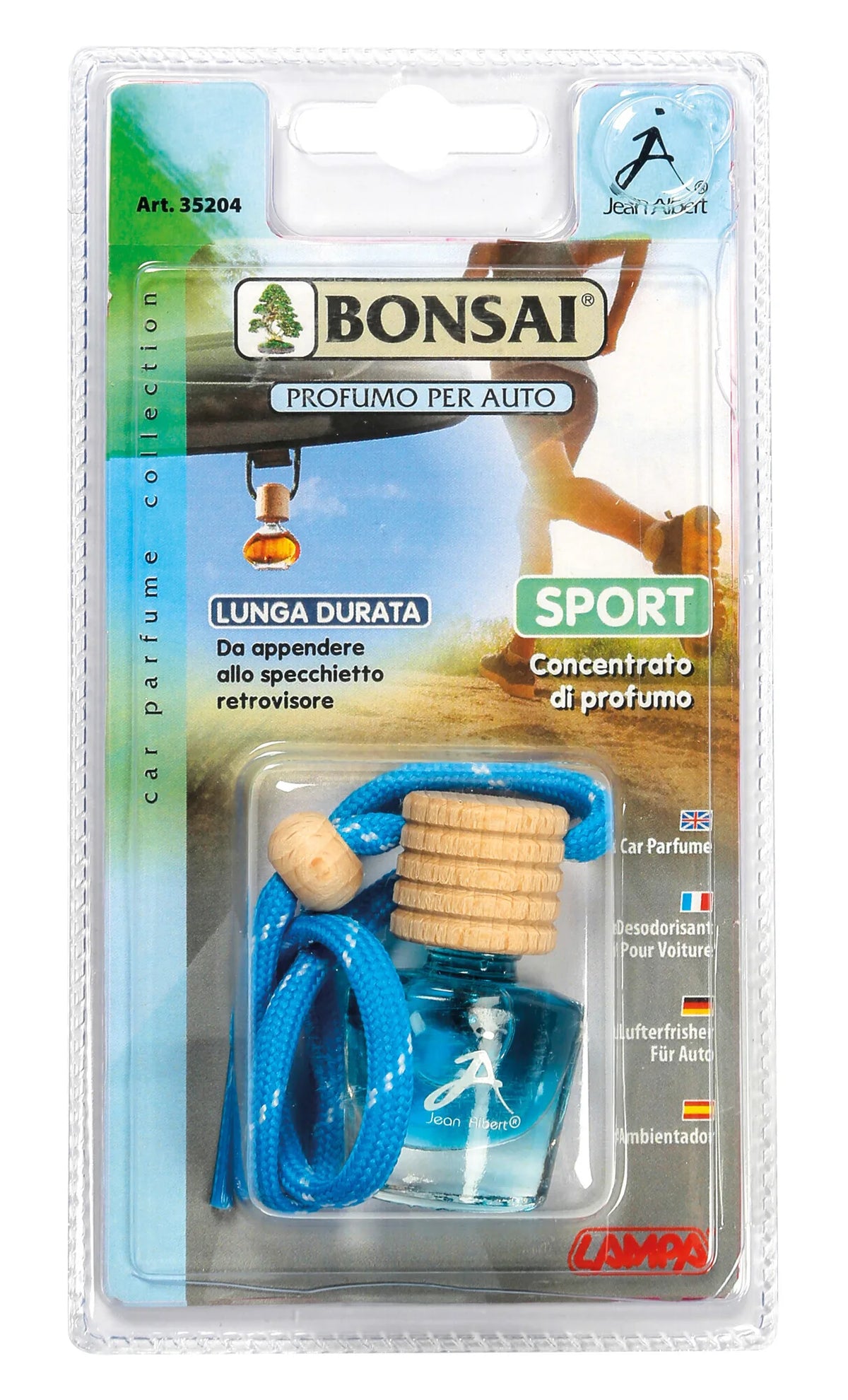 La confezione di Bonsai, deodorante