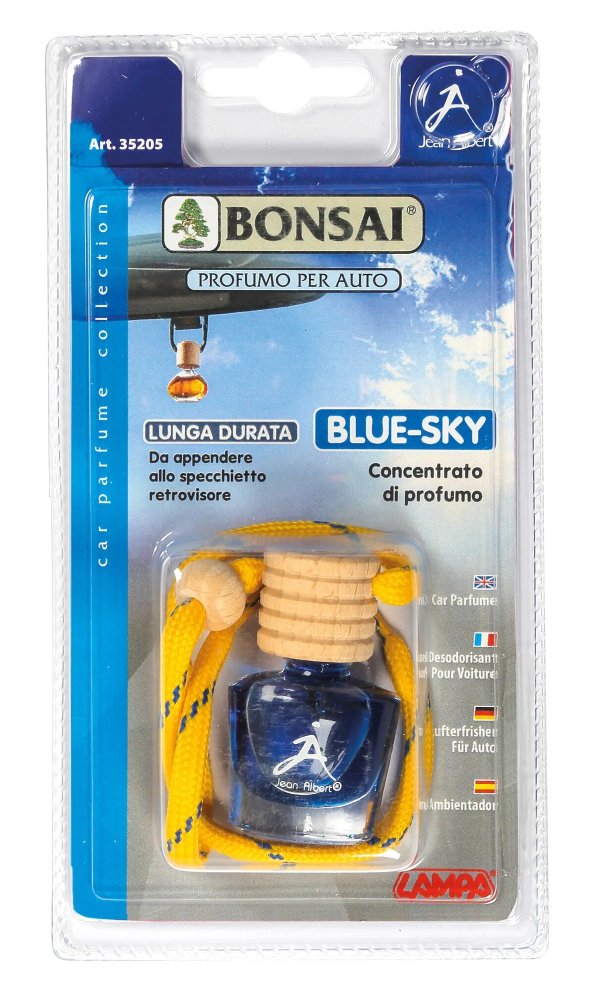 La confezione di Bonsai, deodorante