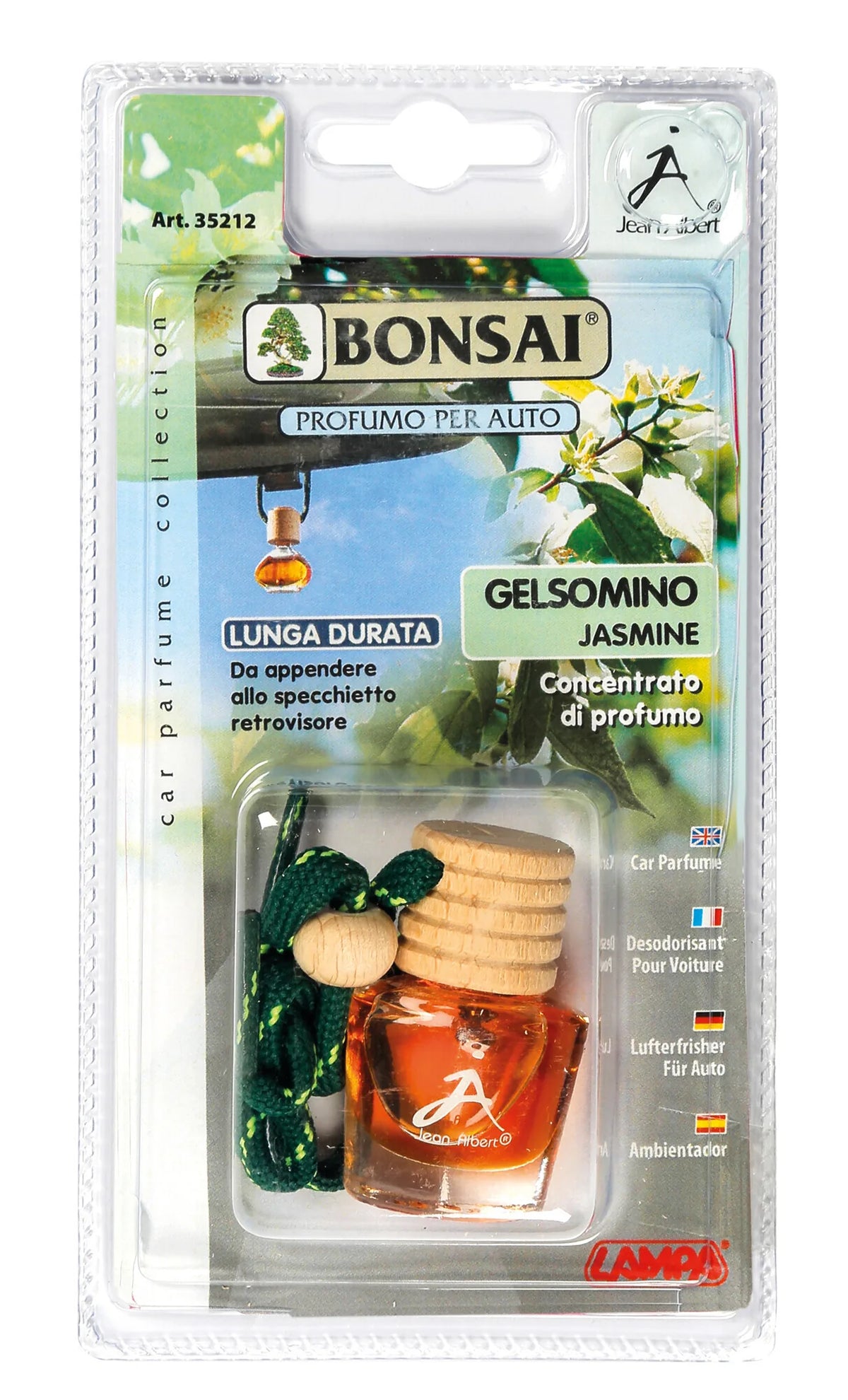 La confezione di Bonsai, deodorante