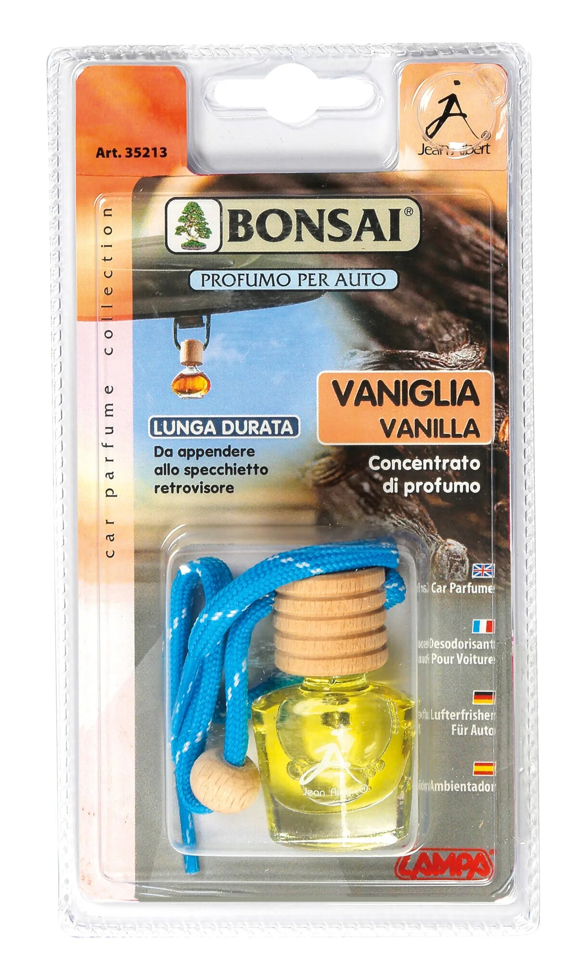 La confezione di Bonsai, deodorante