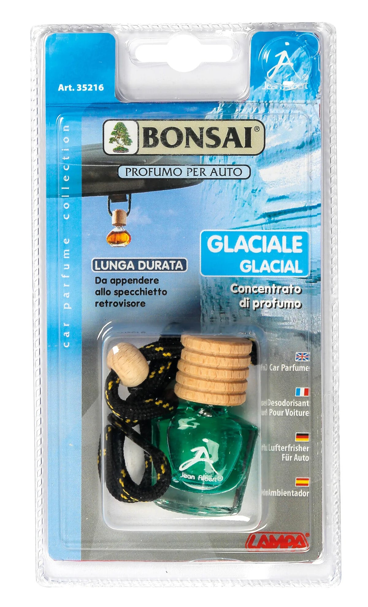La confezione di Bonsai, deodorante