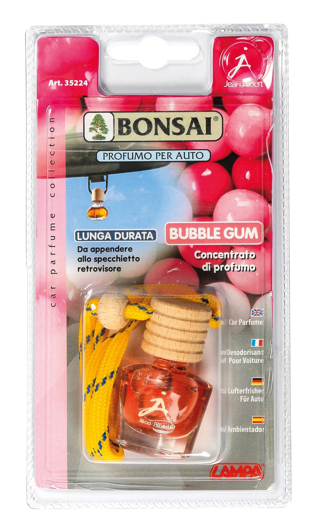 La confezione di Bonsai, deodorante