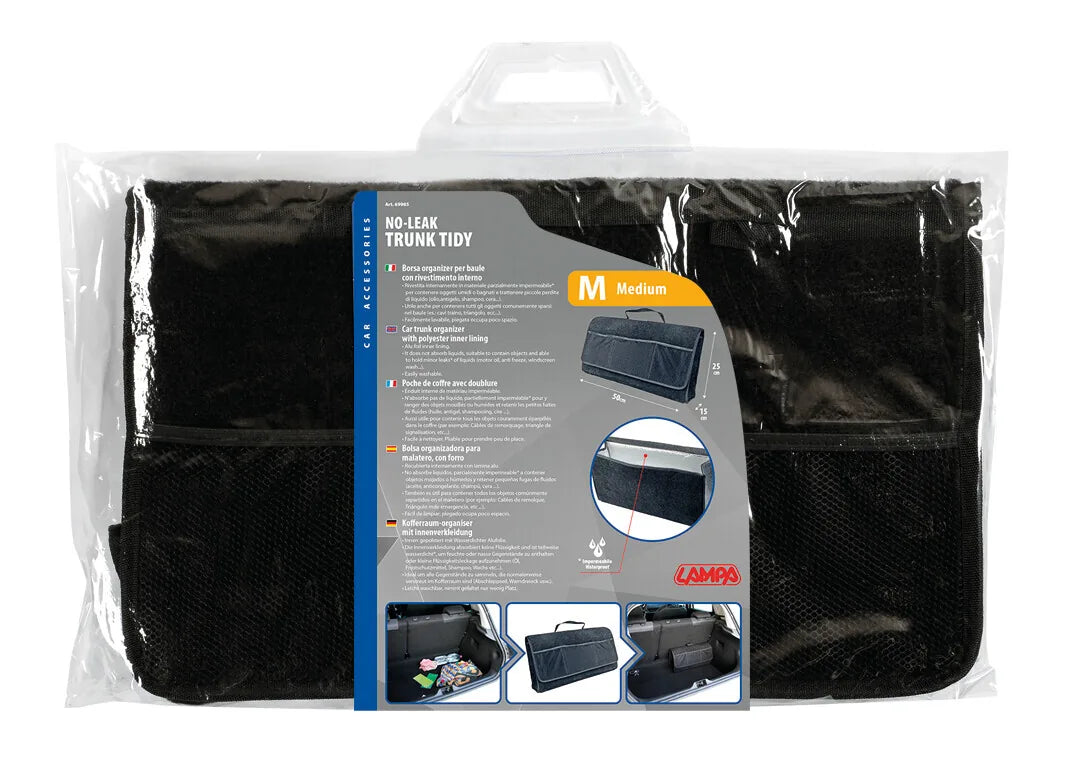 La confezione di Borsa organizer per baule con rivestimento interno