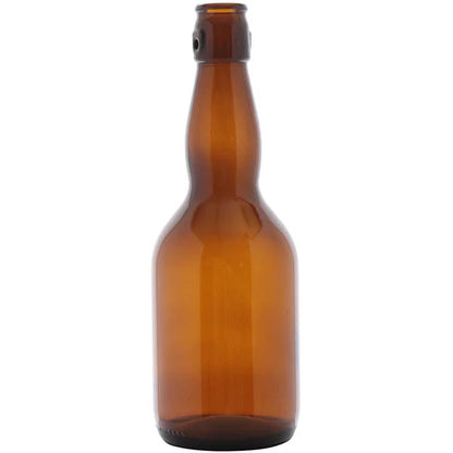 Bottiglia in vetro tipo 'birra special' 500 ml - colore ambra - 20 pz