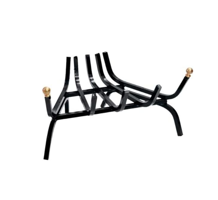 Brucialegna triangolare per camino - cm.45x30x16h. (624) 