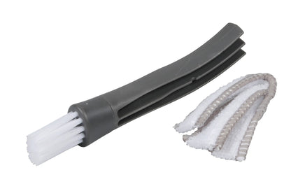 Brush 2 in 1, spazzola pulizia per bocchette di su fondo bianco, vista 2