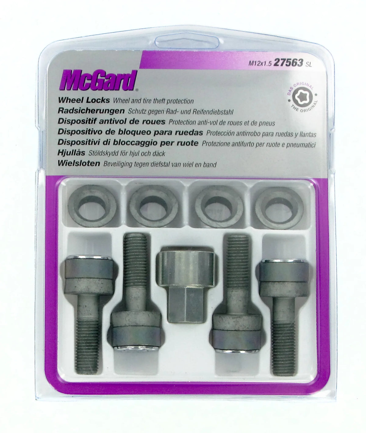 La confezione di Bulloni con rondella conica, kit 4 pz - Ultra High Security