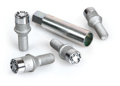 Bulloni conici, kit 4 pz — specifica per tutte le ruote con foro bullone ridotto e/o profondo