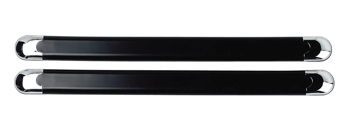 Bumper-Chrome, coppia salva-paraurti adesivi — coppia salva-paraurti adesivi. Con terminali cromati