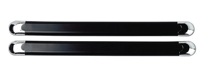 Bumper-Chrome, coppia salva-paraurti adesivi — coppia salva-paraurti adesivi. Con terminali cromati