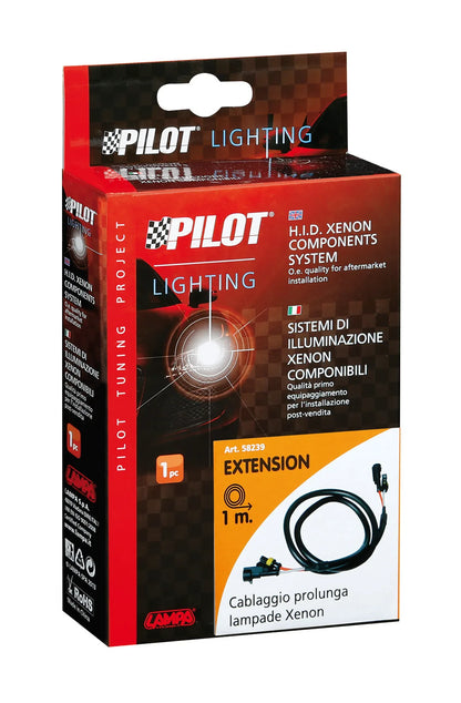 La confezione di Cablaggio prolunga lampade Xenon - 1 m