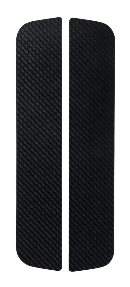 Carbon-Look, profili battitacco portiera adesivi - 300x55 mm — prevengono o coprono i graffi del battitacco portiera