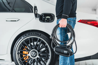 Carica batteria portatile per veicoli elettrici montato sul veicolo, vista 6