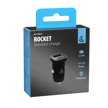 La confezione di Caricabatteria 1 porta Usb - 1000 mA