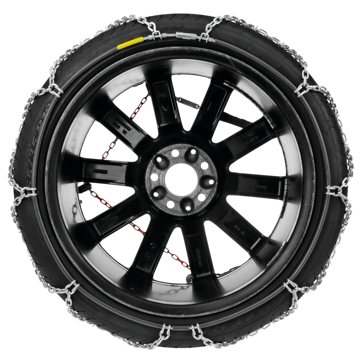 Catene da neve SnowDrive S-12 per SUV, 4x4 e fuoristrada — doppio rinforzo centrale per una miglior aderenza