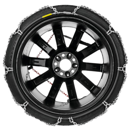 Catene da neve SnowDrive S-12 per SUV, 4x4 e fuoristrada — doppio rinforzo centrale per una miglior aderenza