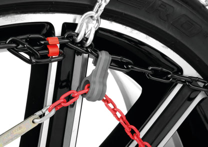 Catene da neve SnowDrive S-12 per SUV, 4x4 e fuoristrada — cavo interno flessibile per un montaggio facile