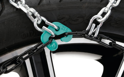 Catene da neve SnowDrive S-16 per furgoni, SUV e camper — cavo interno flessibile per un montaggio facile