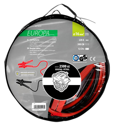 La confezione di Cavi Batteria Europa
