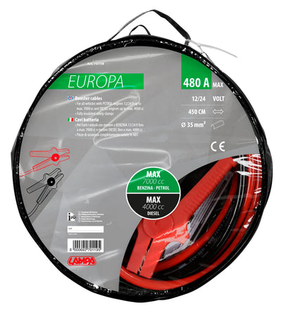 La confezione di Cavi Batteria Europa, vista 4