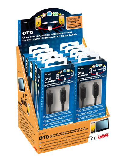 La confezione di Cavo OTG Micro Usb > Micro Usb - 30 cm