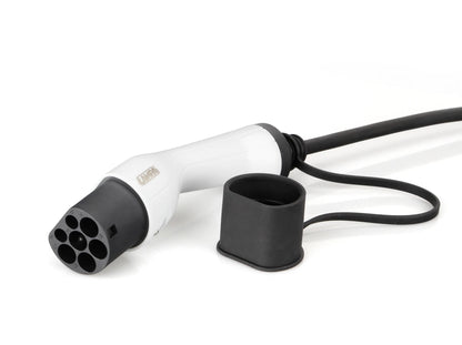 Cavo ricarica per veicoli elettrici - Monofase su fondo bianco, vista 4