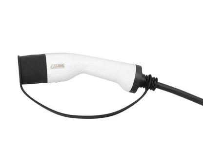 Cavo ricarica per veicoli elettrici - Monofase su fondo bianco, vista 5