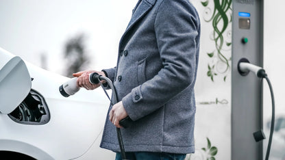 Cavo ricarica per veicoli elettrici - Trifase montato sul veicolo, vista 5