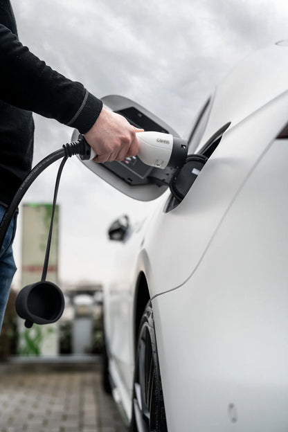 Cavo ricarica per veicoli elettrici - Trifase montato sul veicolo, vista 7