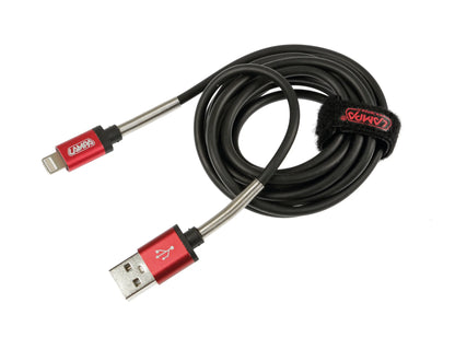 Cavo Universal, Usb > Apple 8 pin / Micro Usb - 200 cm su fondo bianco