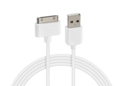 Cavo Usb > Apple Dock 30 Pin - 100 cm — ricarica e dati. Compatibile con ricarica veloce