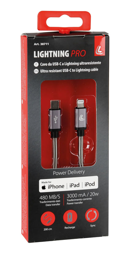 La confezione di Cavo Usb Type-C > Lightning - 100 cm