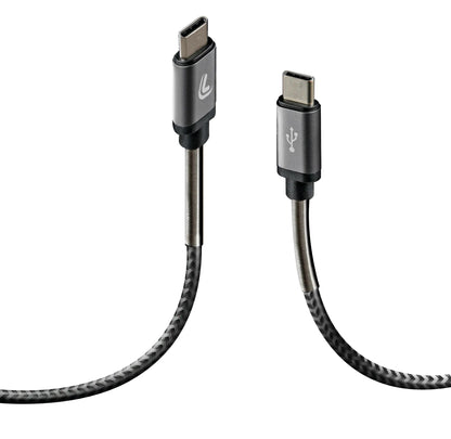 Cavo Usb Type-C > Type-C - 100 cm su fondo bianco