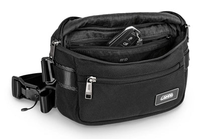 CB-01 Crossbody, marsupio / tracolla montato sul veicolo