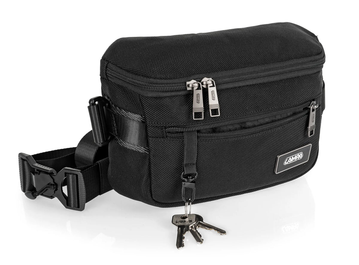 CB-01 Crossbody, marsupio / tracolla montato sul veicolo