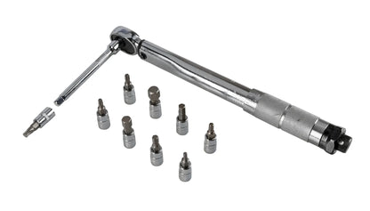 Chiave dinamometrica con cricchetto reversibile 1/4" - 5-25 — attacco quadro maschio 1/4”