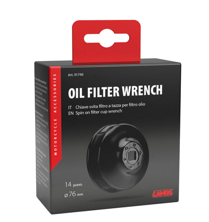 La confezione di Chiave svita filtro a tazza per filtro olio per filtro Ø