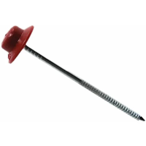 ONDULINE Chiodo Fissaggio Lastra Bitumata 60mm Rosso - Scatola 400 pz