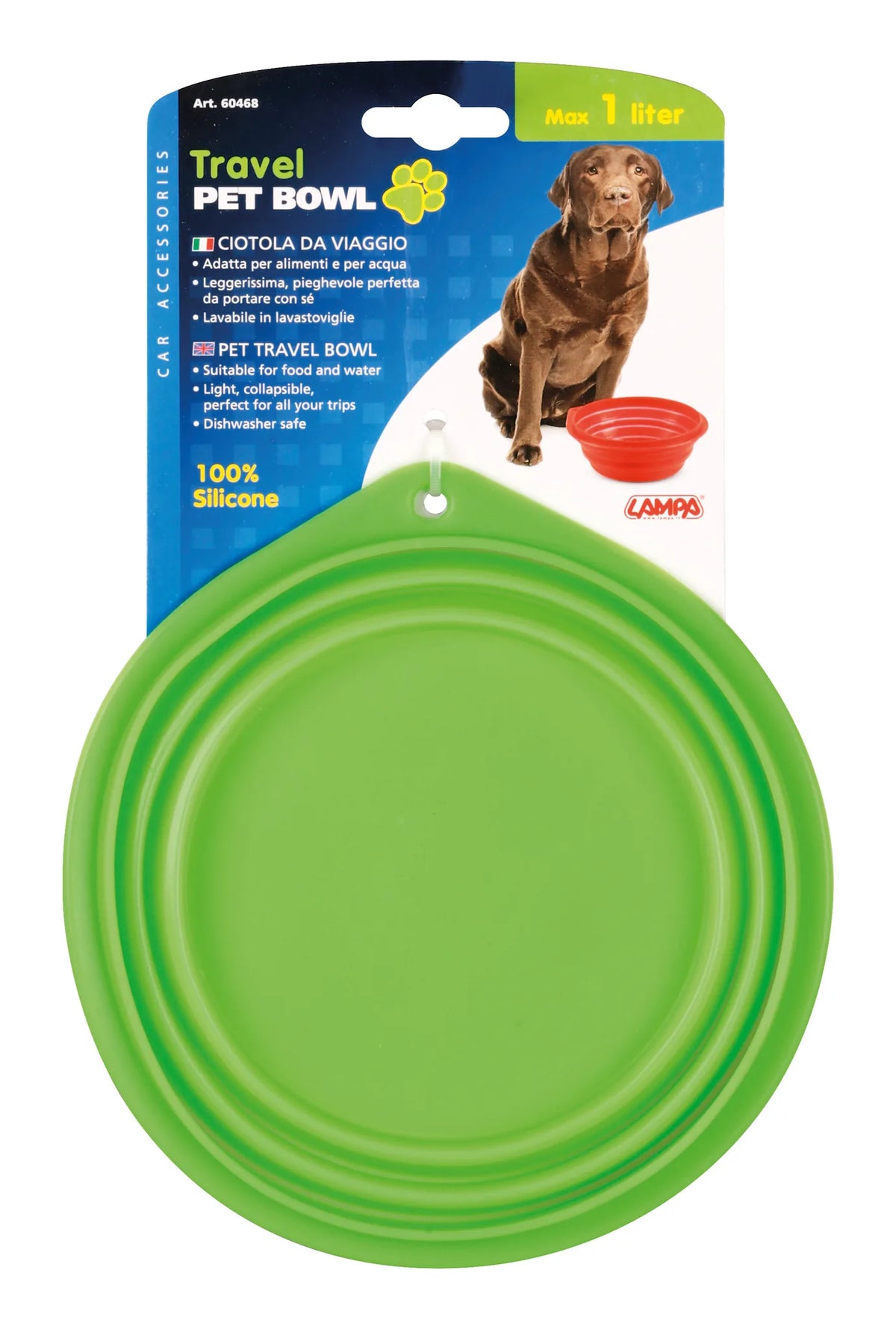 La confezione di Ciotola da viaggio per animali - 1000 ml