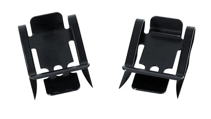 Clips fermatappeti — universali, permettono l'aggancio del tappeto alla moquette della vettura