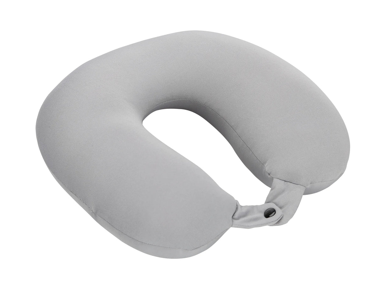 Cloud-Fit, cuscino per collo da viaggio - Blu Navy — tessuto in poliestere e spandex