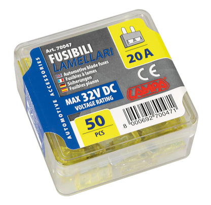La confezione di Confezione 50 fusibili lamellari, 12/32V, vista 5