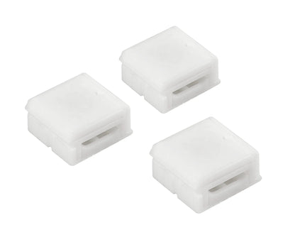 Connect-1, Connettori per strisce a Led RGB, set 3 pz — consente il collegamento lineare di due strisce a Led