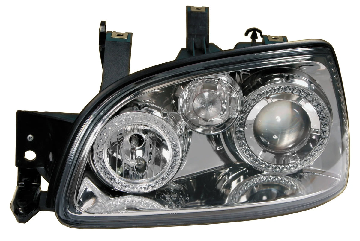 Coppia fanali anteriori Angel-Eyes - compatibile per su fondo bianco