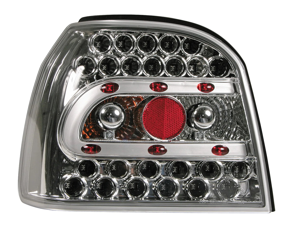 Coppia fanali posteriori LED - compatibile per VW Golf III su fondo bianco