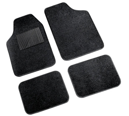 Cosmo, serie tappeti in moquette universali, 4 pz su fondo bianco