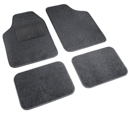 Cosmo, serie tappeti in moquette universali, 4 pz su fondo bianco