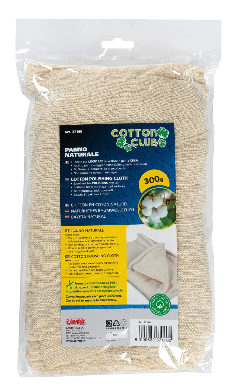 La confezione di Cotton Club, panno